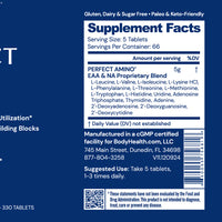 Perfect Amino Tablets NSF Certified for Sport 330ct