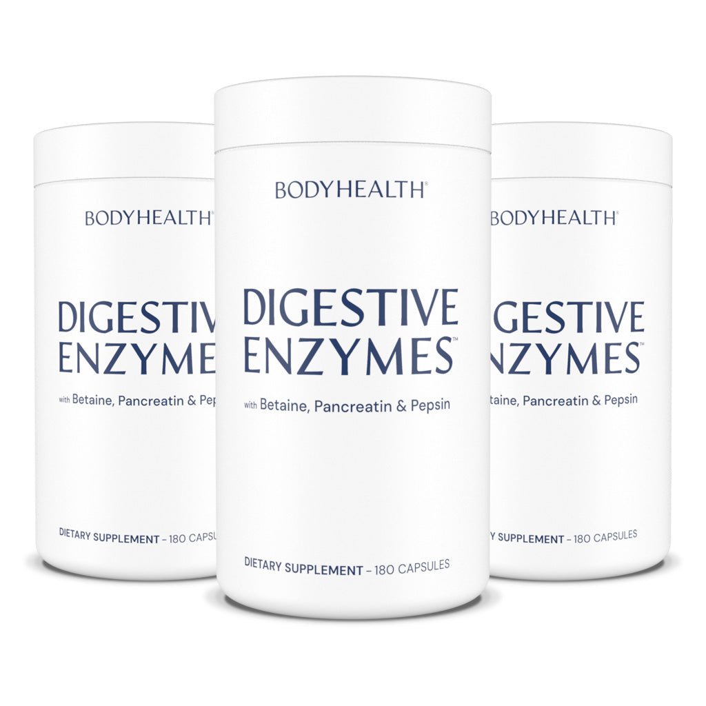 Digestive Enzymes - 3 Pack | BodyHealth.com LLC