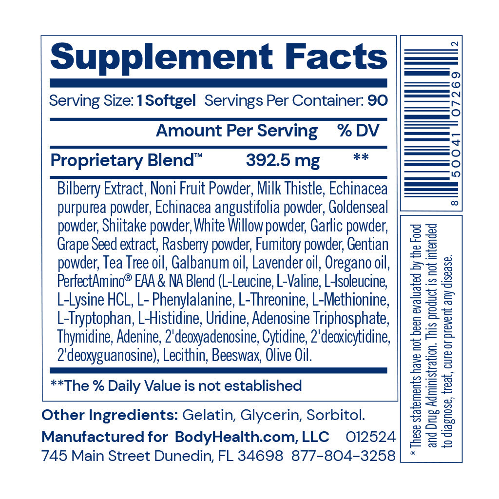 Gut Defense | anti-fungal, antibacterial, SIBO formula by BodyHealth ...