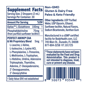 Liposomal Glutathione (Lemon Mint) | BodyHealth - BodyHealth.com LLC Liposomal Glutathione (Lemon Mint) | BodyHealth - BodyHealth.com LLC