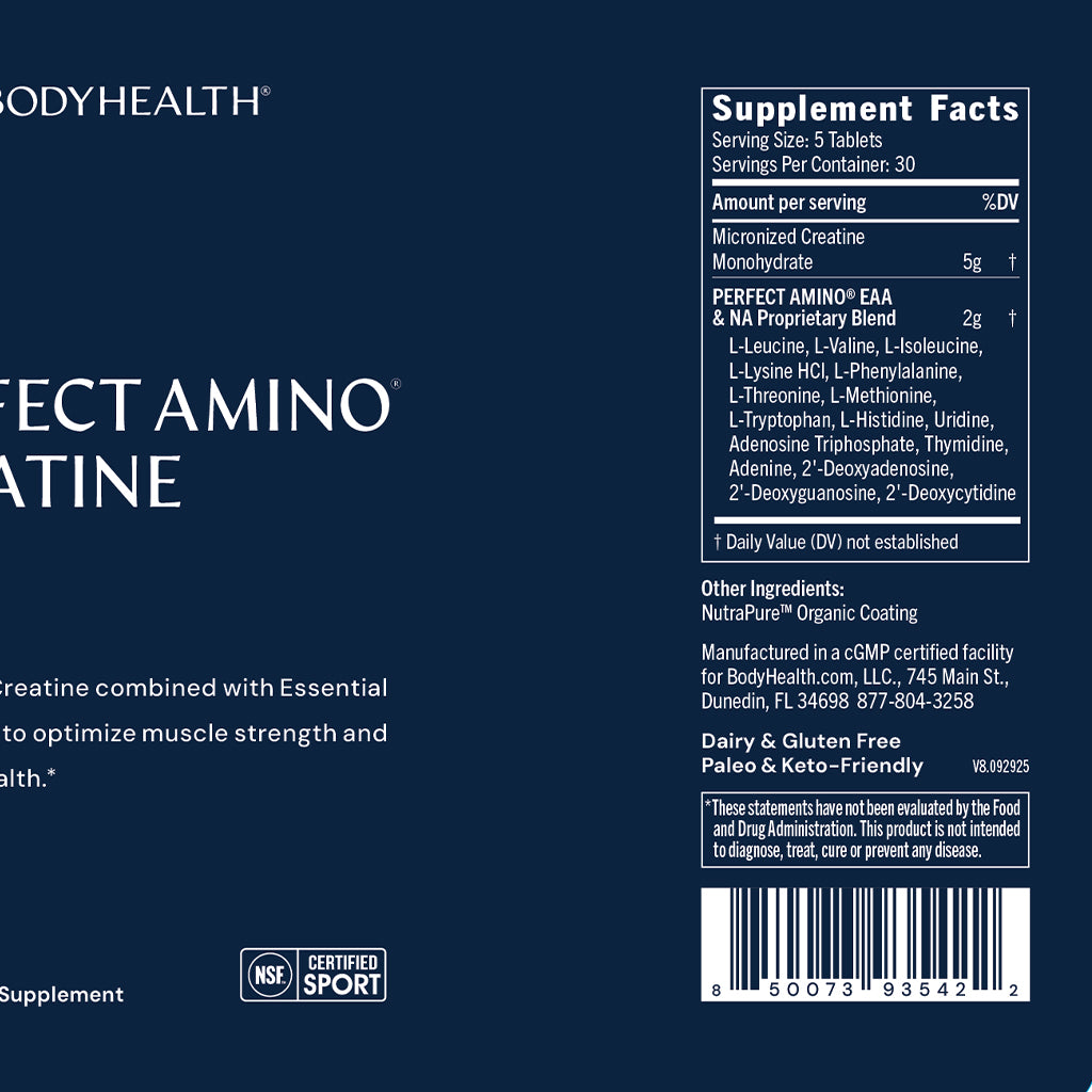 PerfectAmino Creatine NSF Certified for Sport | Strength +