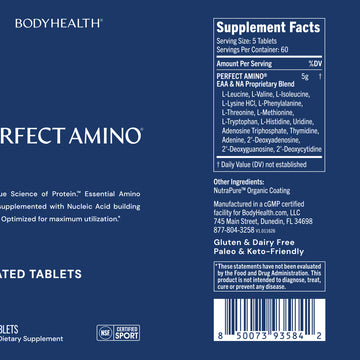 Perfect Amino Coated Tablets NSF Certified for Sport 300ct