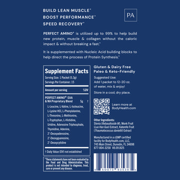 Perfect Amino Travel Packets