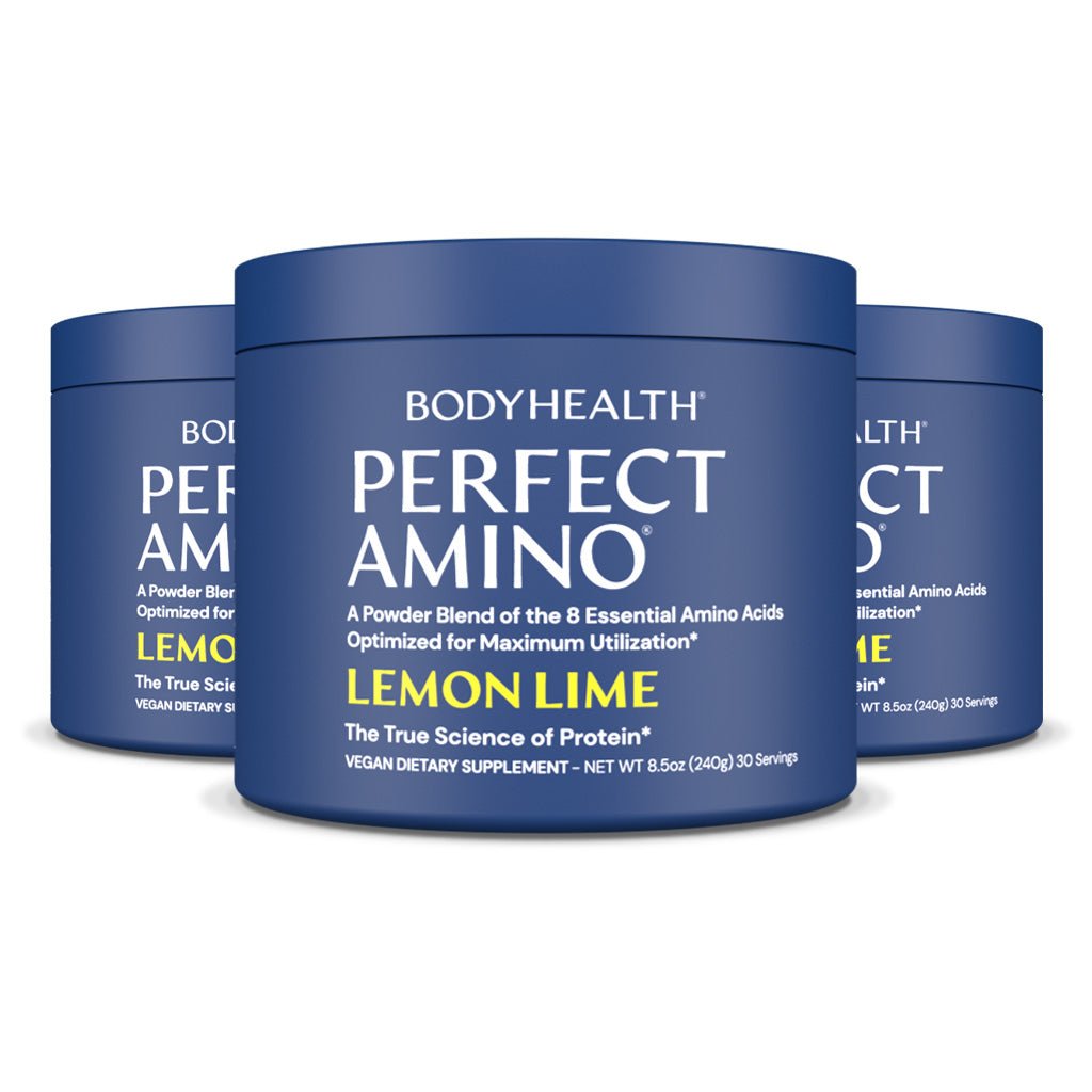 Perfect Amino Powder Lemon Lime 30 - Restock (3 Pack) | BodyHealth.com LLC