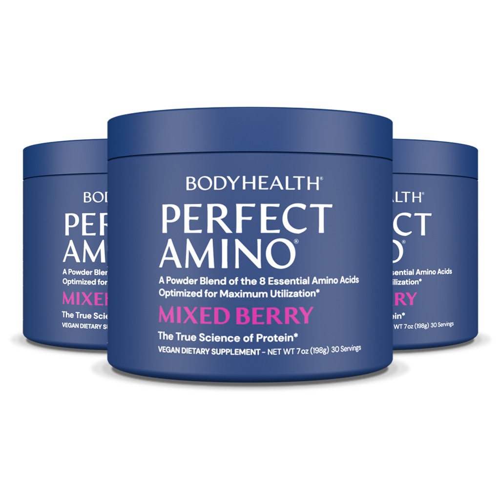 Perfect Amino Powder - SPECIAL - Mixed Berry (3 Pack) | BodyHealth.com LLC