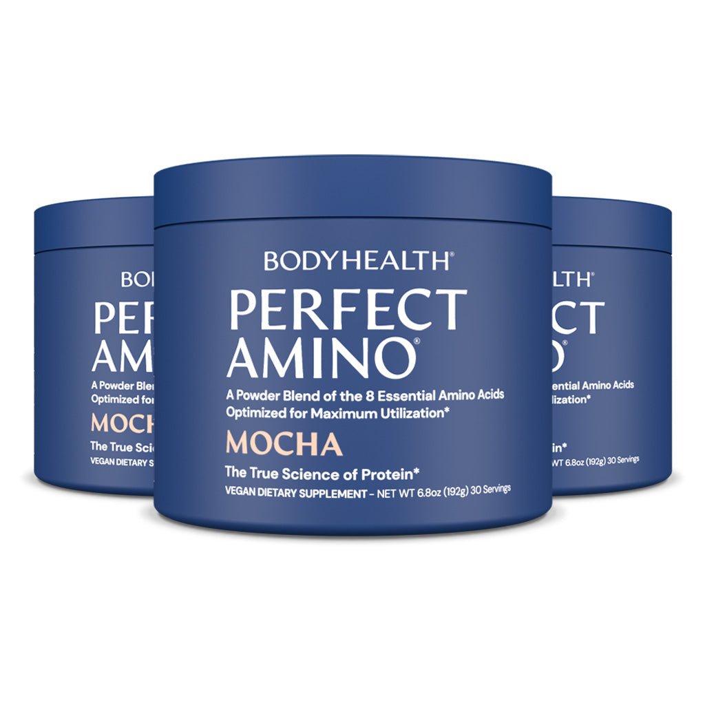 Perfect Amino Powder Mocha 30 - Restock (3 Pack) | BodyHealth.com LLC