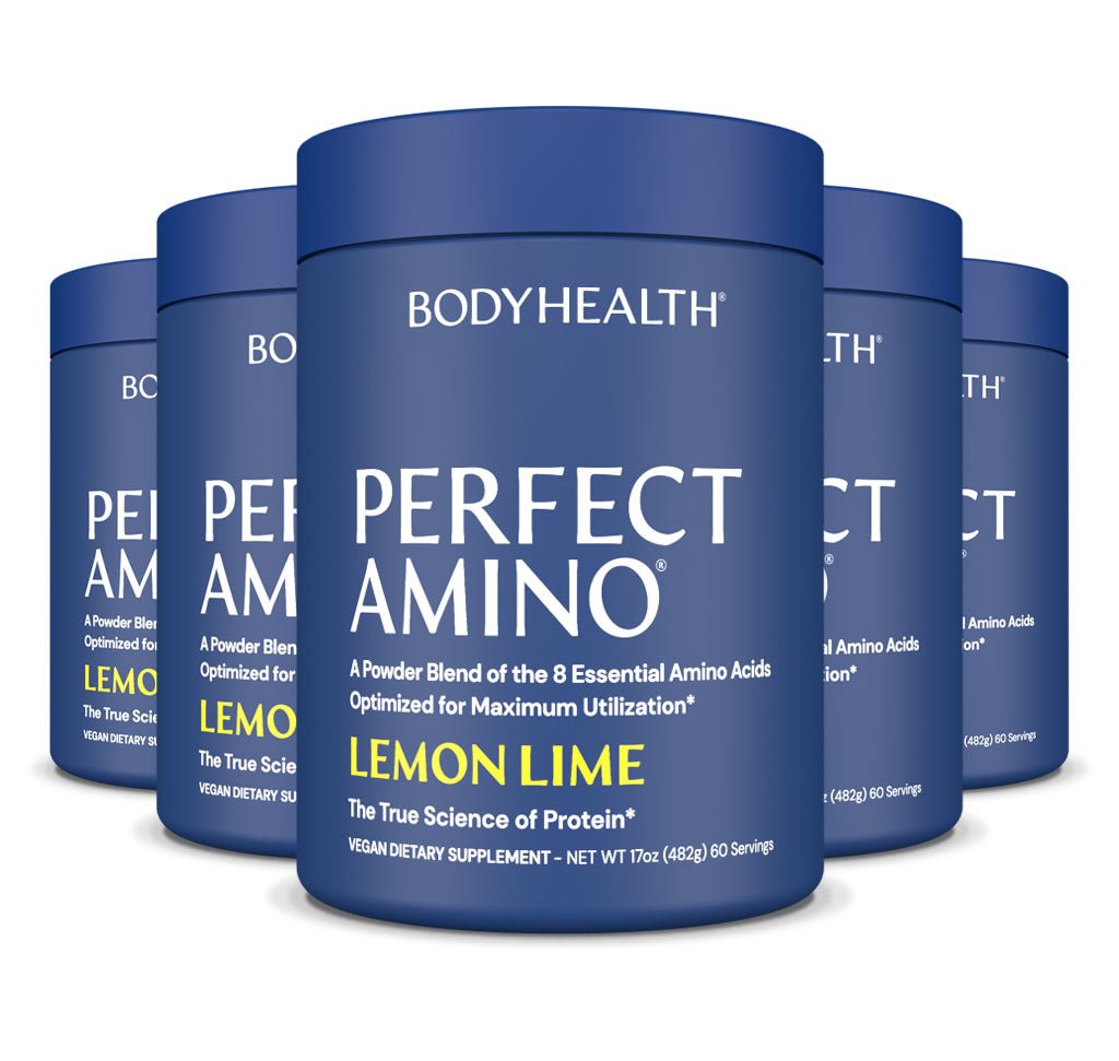 Perfect Amino Powder Lemon Lime 60 - Restock (6-Pack) | BodyHealth.com LLC